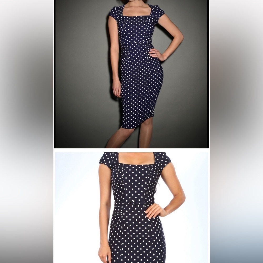 14 16 1x EUC Stop staring! Celebrity wiggle dress- hard to find!